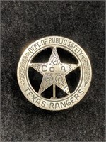 1980's-1990's Texas Rangers Badge Co. A Badge
