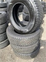 4 Goodyear wrangler 255/70R18 tires