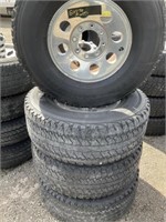 4 Firestone destination LT315/70R17 tires on f