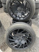 4 -2014 camaro rims and tires 275/40ZR20
