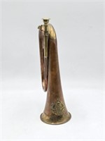 Vtg Copper & Brass Australian Bugle / Trumpet