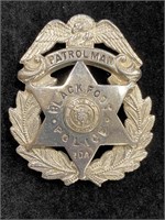 Blackfoot Police Badge Patrolman IDA