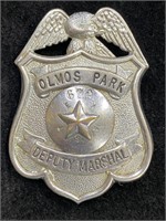 1915-1930 Texas Olmos Park Deputy Marshal Badge