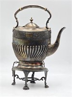 Antique James Dixon ? Silver Plate Coffee / Tea