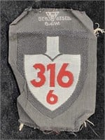 WWII German Officer's Reichsarbeitsdienst Sleeve