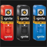 NEW- Assorted Ignite USB Flameless Lighter-1 Count