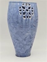 Artisan Porcelain Vase Crystalline Glaze Has
