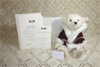 2010 STEIFF TEDDY BEAR XMAS BEAR W/ BOX