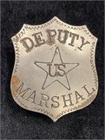 1880-1890's Deputy U.S. Marshal Badge