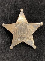 Old West 5 Point Deputy Sheriff Badge Laramie