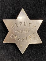 1890's Old West Deputy Sheriff Badge
