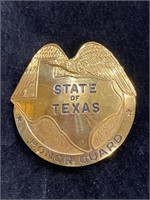 State of Texas Honor Guard Hat Badge