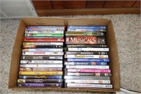 BOX LOT:  DVDS - UNTESTED, SOME NEW, SOM