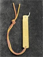 Japanese Brass Folding Pocket Knife Higonokami