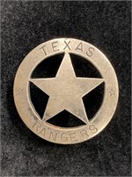 Texas Rangers Hat Badge