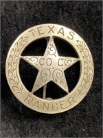 1940's Texas Ranger Badge Co. C