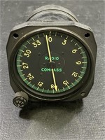Vintage Aircraft Radio Compass Indicator
