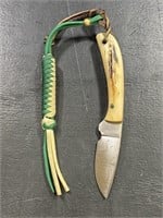 Hess Knives Stag Fixed Blade Knife