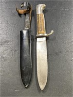 G.C. Co. Solingen Germany Fixed Blade Knife