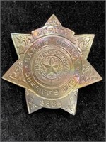 Texas Sheriff's Dept Harris County Deputy Badge