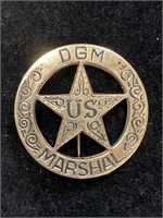 U.S. Marshal DGM Pin