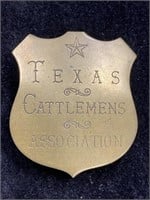 Vintage Texas Cattlemens Association Pin