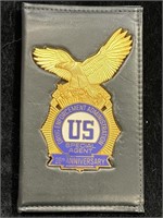 United States DEA 25th Anniversary Clip Badge