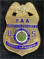 Federal Air Marshal Badge w/ Clip
