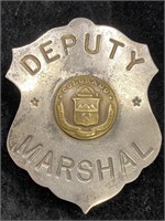 Shield Style Deputy Marshal Colorado Badge