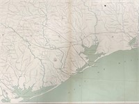 U.S. Civil War Map of Texas