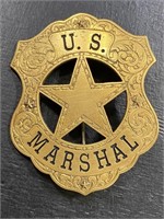 Old West U.S. Marshal Badge