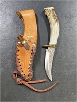Vintage Ken Richardson Stag "Hunter" Knife