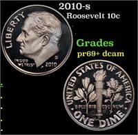 Proof 2010-s Roosevelt Dime 10c Grades GEM++ Proof