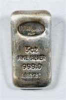 Italpreziosi  5 oz .999 silver bar  #GL93187