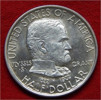 1922 Grant Silver Commemorative Half Dollar