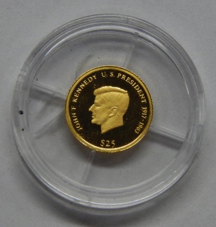2006 Liberia $25 Gold Coin