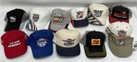 Large Lot Of Racing Hats / Indy 500 & More