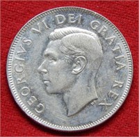 1950 Canada Half Dollar