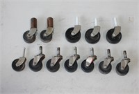 Assorted Furniture Casters