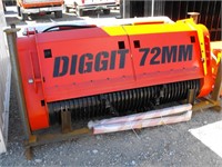 Unused Diggit 72MM skid steer mulcher