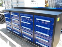 Steelman 7' workbench (blue)