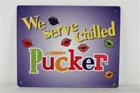 Dekyper We Serve Chilled Pucker Bar Sign