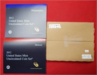 2012 P & D  UNC Mint  Set