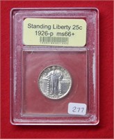 1926 Standing Liberty Silver Quarter   ***
