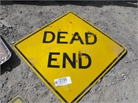 metal sign "Dead End"