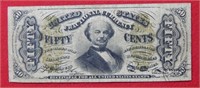 1863 US Fractional Currency 50 Cents