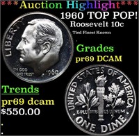 Proof ***Auction Highlight*** 1960 Roosevelt Dime