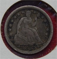 1853 Seated Liberty Silver Half Dime