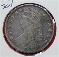 1819 Bust Silver Half Dollar