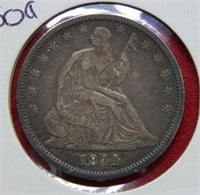 1844 O Seated Liberty Silver Half Dollar